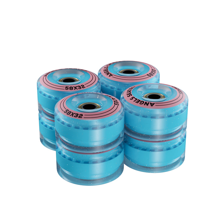 Blue 8-Pack Replacement Wheels
