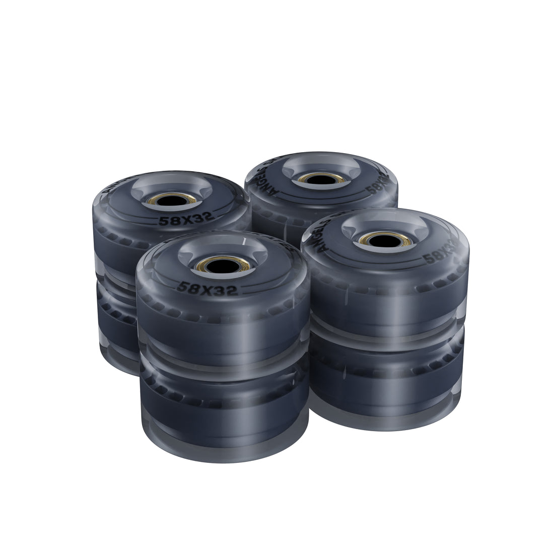 Black 8-Pack Replacement Wheels