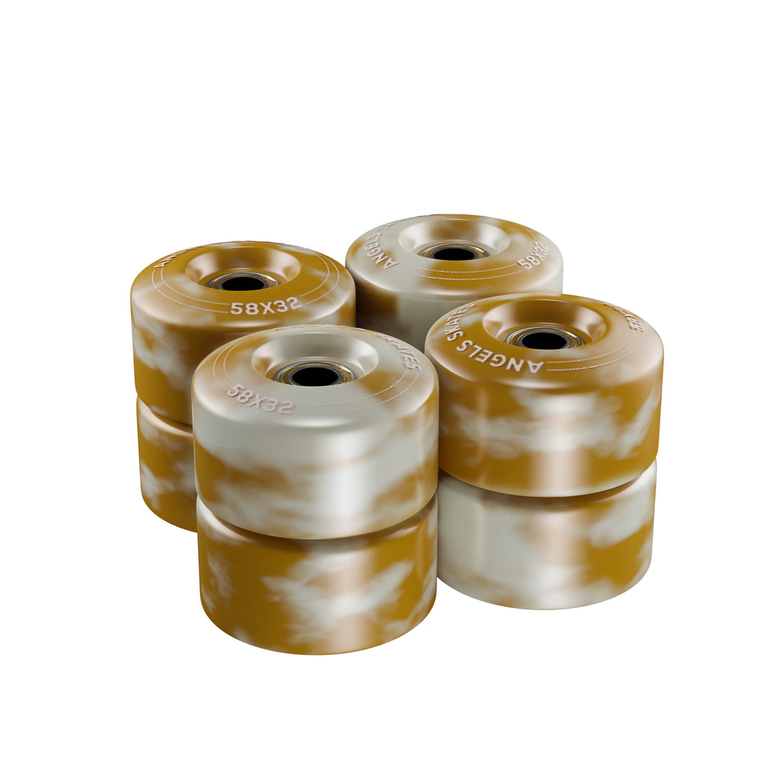 Gold 8-Pack Replacement Wheels