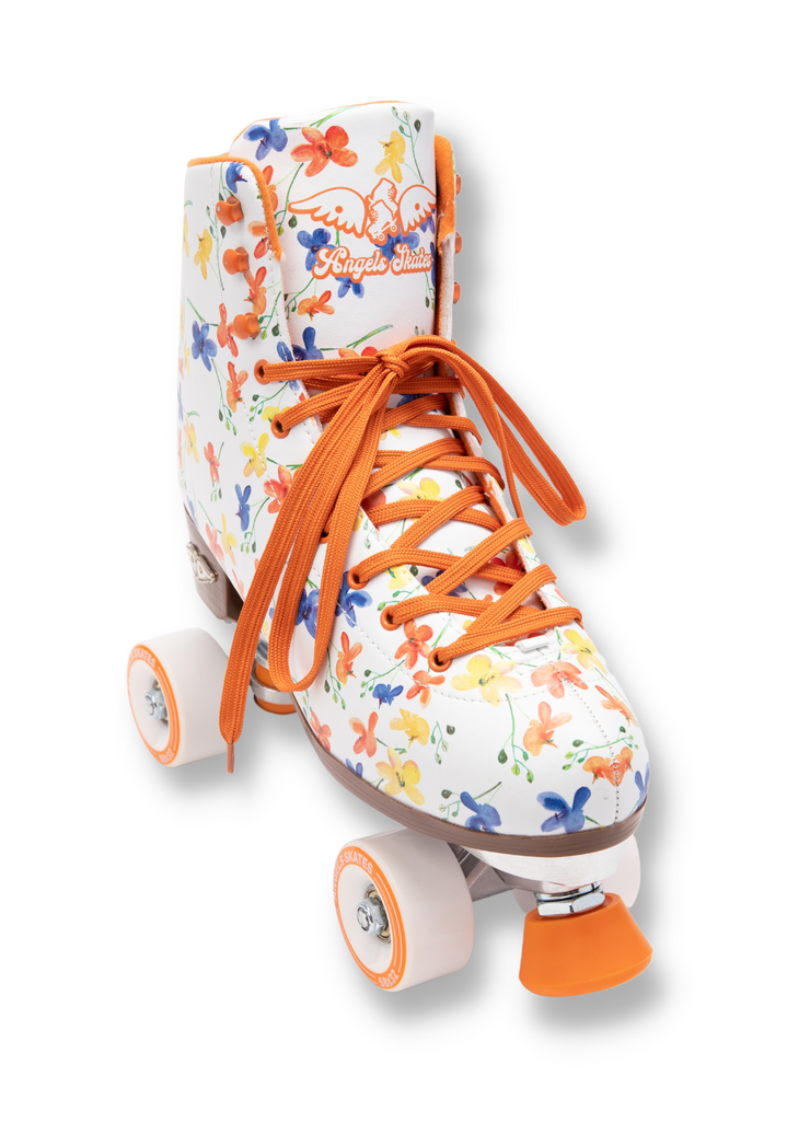 Floral Roller Skates