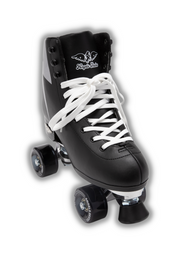 Thunder Bolt Black Roller Skates