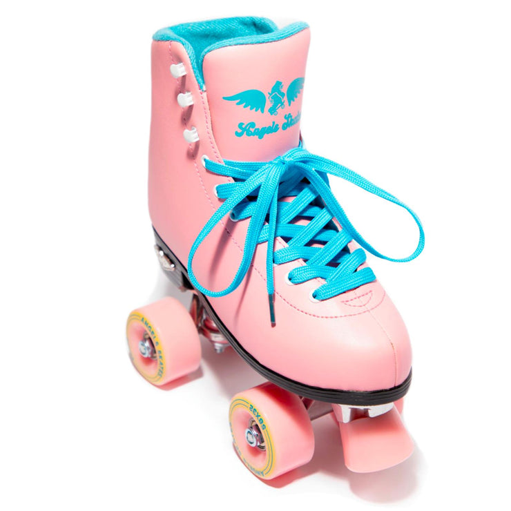 Sunset Pink Roller Skates