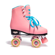 Sunset Pink Roller Skates